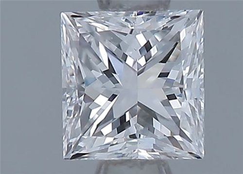 0.5 carat D-VS1 Natūralus Princess Deimantas (1)