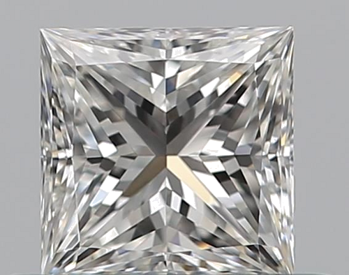 0.52 carat F-VS1 Natūralus Princess Deimantas (1)