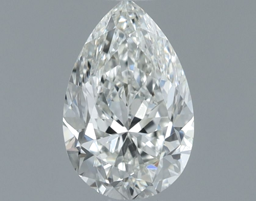 0.61 carat H-VS1 Natūralus Pear Deimantas (1)