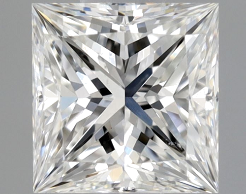 0.5 carat G-VS2 Natūralus Princess Deimantas (1)