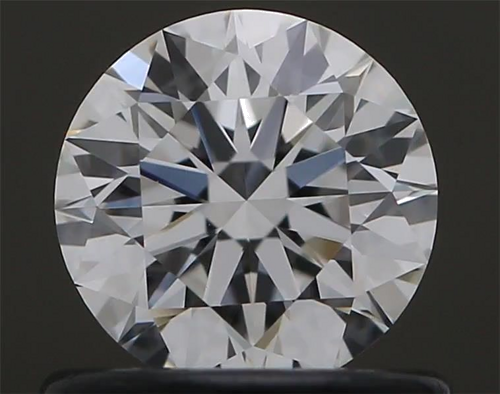 0.63 carat F-VVS2 Excellent cut Natūralus Round Deimantas (1)