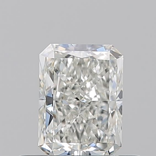 0.5 carat H-VVS1 Natūralus Radiant Deimantas (1)
