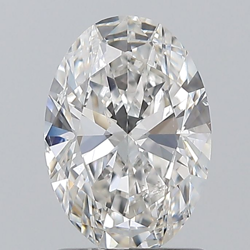 1.2 carat G-SI1 Natūralus Oval Deimantas (1)