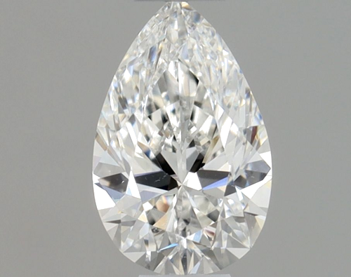 0.4 carat G-VS2 Natūralus Pear Deimantas (1)