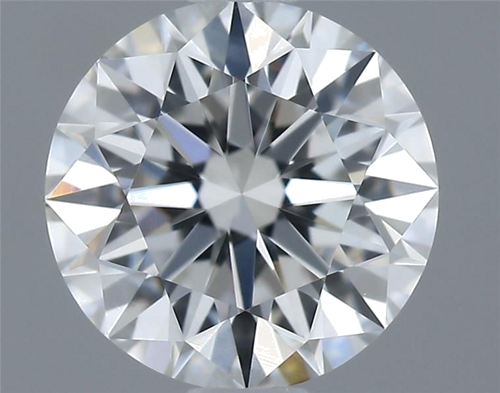 0.65 carat F-VVS1 Excellent cut Natūralus Round Deimantas (1)