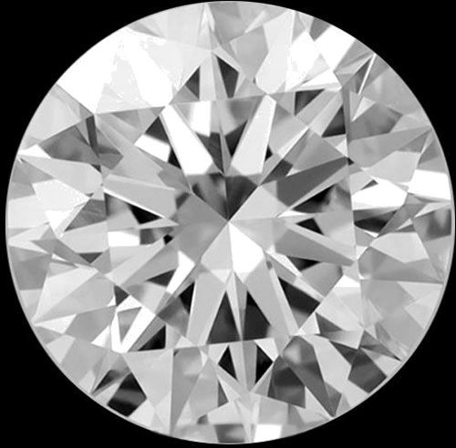 1.21 carat I-SI1 Excellent cut Natūralus Round Deimantas (1)