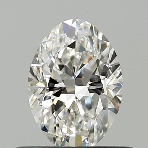 0.51 carat F-VS1 Natūralus Oval Deimantas (1)
