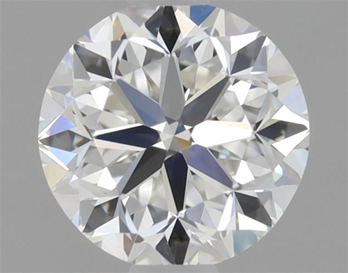 0.71 carat F-VVS1 GD cut Natūralus Round Deimantas (1)