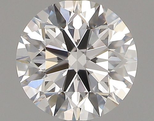 0.58 carat F-VVS2 Excellent cut Natūralus Round Deimantas (1)
