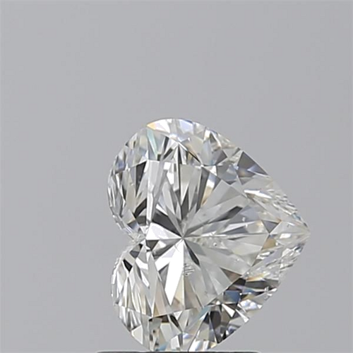1.51 carat G-SI2 Natūralus Heart Deimantas (1)