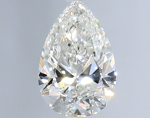 1.0 carat H-VS1 Natūralus Pear Deimantas (1)