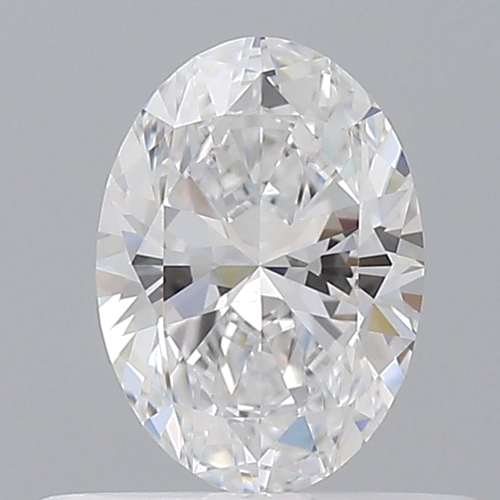 0.5 carat D-VS2 Natūralus Oval Deimantas (1)