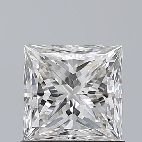 1.01 carat H-VS2 Natūralus Princess Deimantas (1)