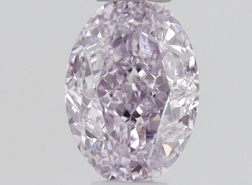 0.3 carat Fancy Pinkish Purple-VS2 Natūralus Oval Deimantas (1)