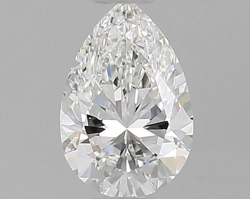 0.4 carat E-VS2 Natūralus Pear Deimantas (1)