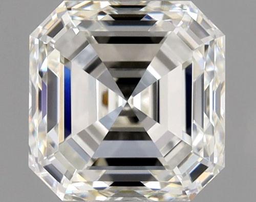 1.01 carat J-VVS2 Natūralus Asscher Deimantas (1)
