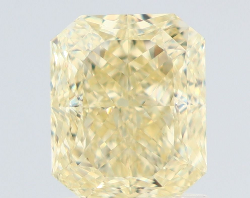 1.55 carat Fancy Light Yellow-VS1 Natūralus Radiant Deimantas (1)