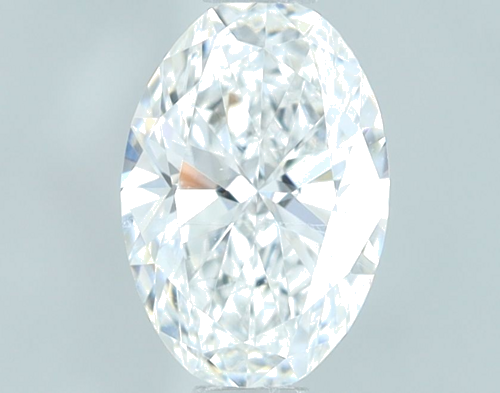 0.51 carat F-SI1 Natūralus Oval Deimantas (1)