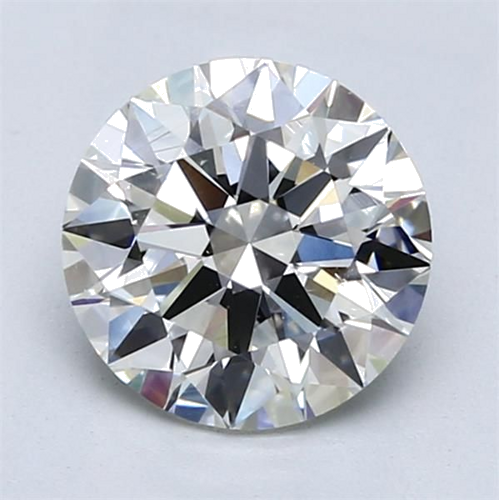 2.01 carat I-VS2 Excellent cut Natūralus Round Deimantas (1)