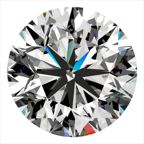 0.3 carat G-VVS1 GD cut Natūralus Round Deimantas (1)