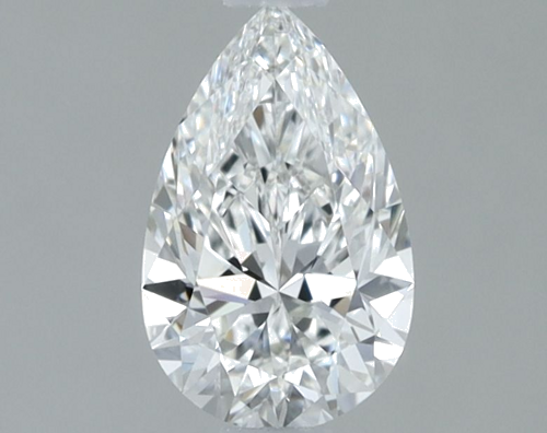 0.69 carat G-VS1 Natūralus Pear Deimantas (1)