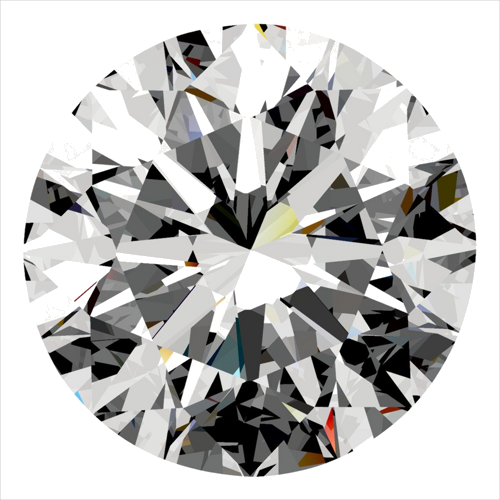 0.31 carat E-VS2 Excellent cut Natūralus Round Deimantas (1)
