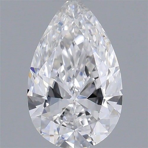 0.31 carat D-VVS1 Natūralus Pear Deimantas (1)