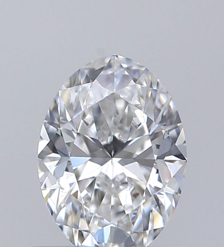 0.6 carat E-VS2 Natūralus Oval Deimantas (1)