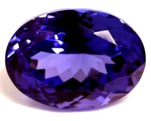 4.3 carat BLUE Oval Tanzanite (1)
