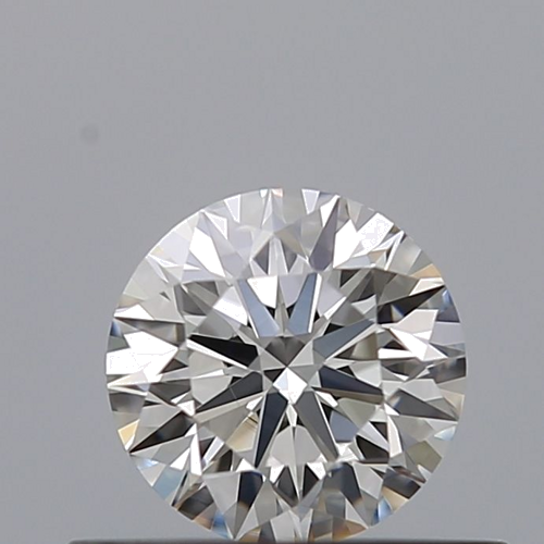 0.42 carat F-VVS2 Excellent cut Natūralus Round Deimantas (1)