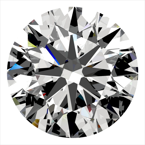 0.3 carat G-VS2 GD cut Natūralus Round Deimantas (1)