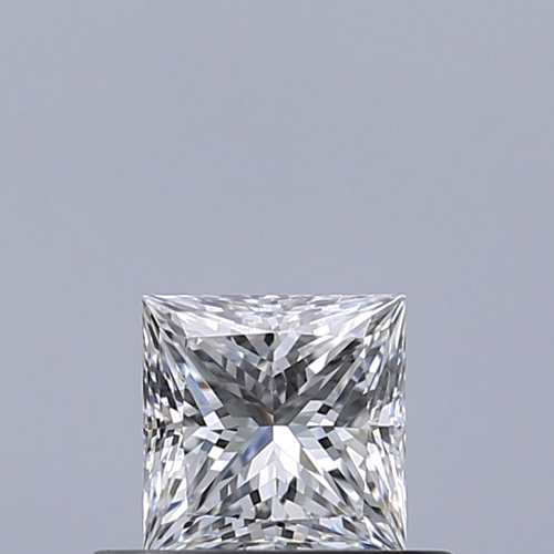 0.42 carat D-VVS2 Natūralus Princess Deimantas (1)