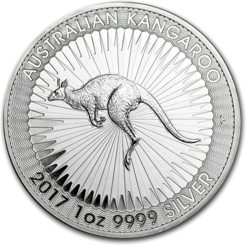 1 oz Austrālijas sudraba monēta — Ķengurs Jauktais gads (2)