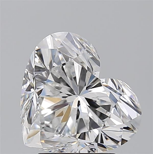 3.03 carat E-VS2 Natūralus Heart Deimantas (1)