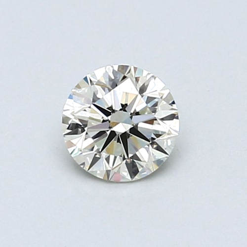 0.5 carat K-VS2 GD cut Natūralus Round Deimantas (1)