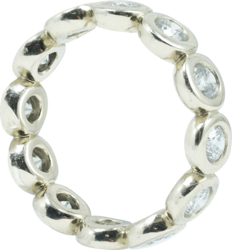 Златен пръстен с диаманти CIRCLE OF LIFE (4)