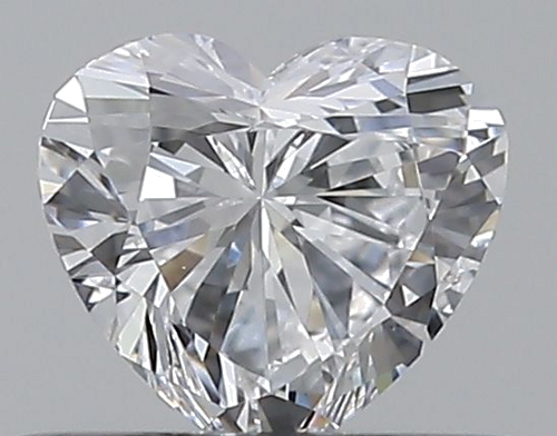 0.35 carat D-VS1 Natūralus Heart Deimantas (1)