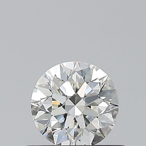 0.5 carat I-VVS2 Very Good cut Natūralus Round Deimantas (1)