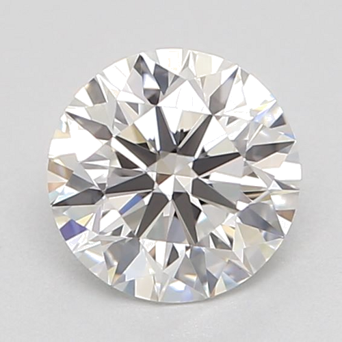 0.44 carat F-VVS1 Excellent cut Natūralus Round Deimantas (1)