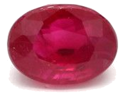 0.61 carat RED BRILLIANTSTEP cut Oval Rubinas (1)