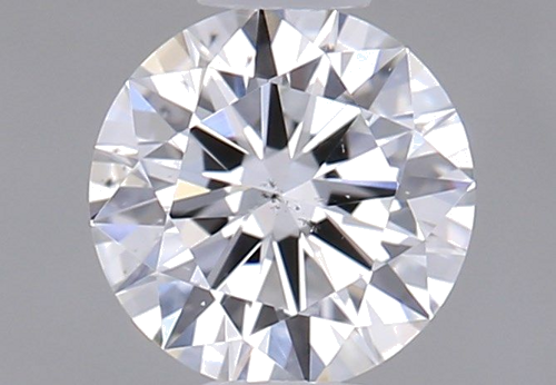 0.34 carat F-SI2 Excellent cut Natūralus Round Deimantas (1)