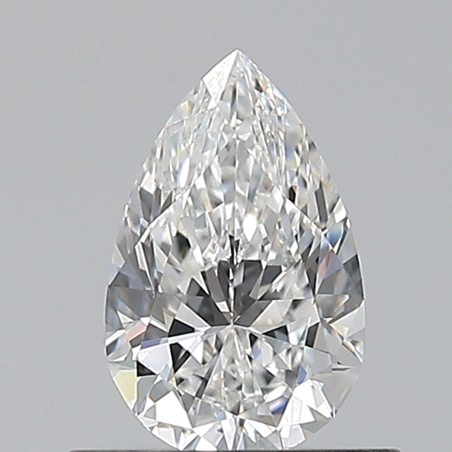 0.54 carat E-VS1 Natūralus Pear Deimantas (1)