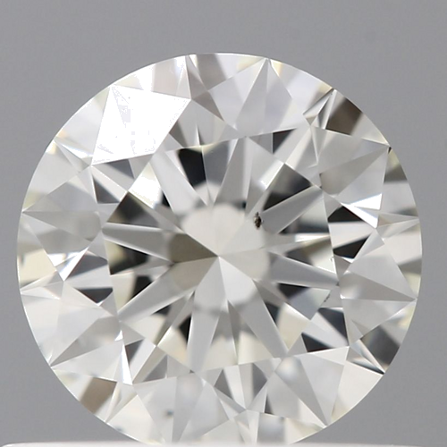 0.52 carat K-VS2 Excellent cut Natūralus Round Deimantas (1)