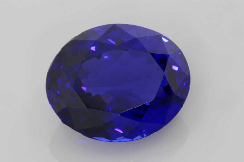 33.9 carat BLUE Oval Tanzanite (1)