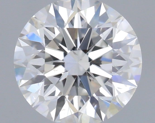 0.5 carat F-VS2 Excellent cut Natūralus Round Deimantas (1)