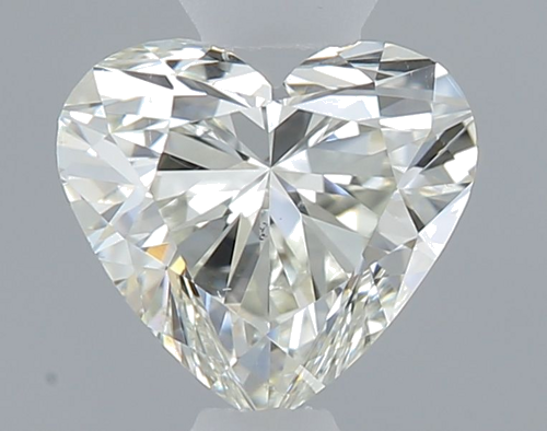 0.42 carat K-SI1 Natūralus Heart Deimantas (1)