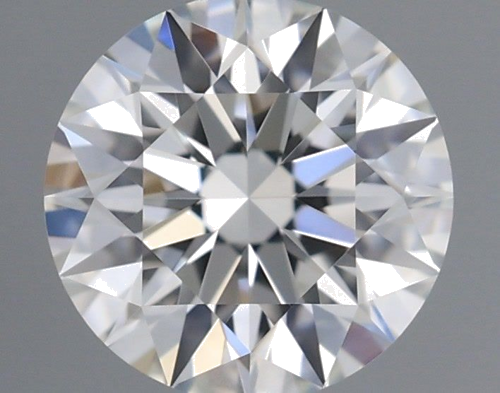 0.45 carat F-VVS2 Excellent cut Natūralus Round Deimantas (1)