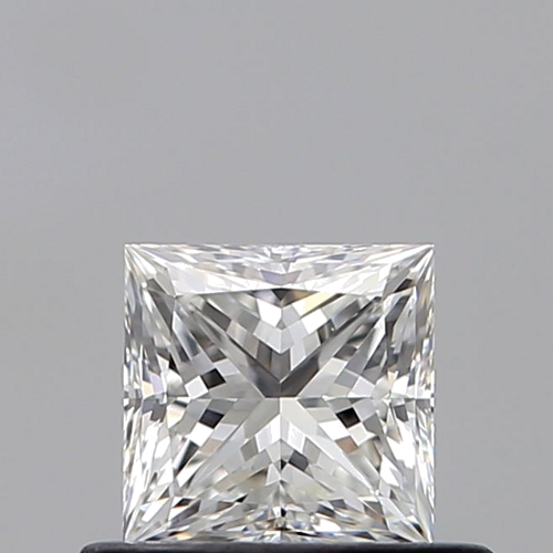 0.51 carat G-VVS2 Natūralus Princess Deimantas (1)