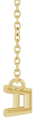 Pakabukas „Emerald 6-Prong“ 585 Geltonojo Aukso Emerald 5mm x 3mm (3)