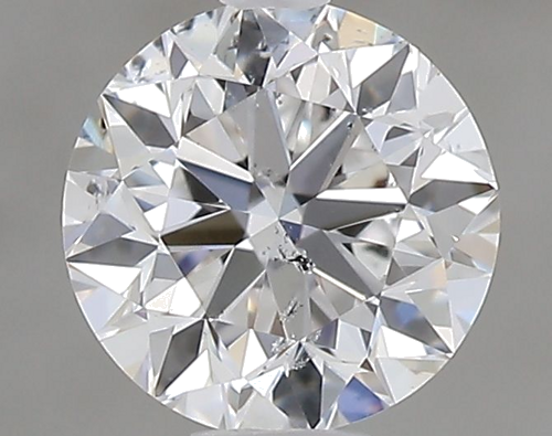 0.5 carat D-SI2 Very Good cut Natūralus Round Deimantas (1)